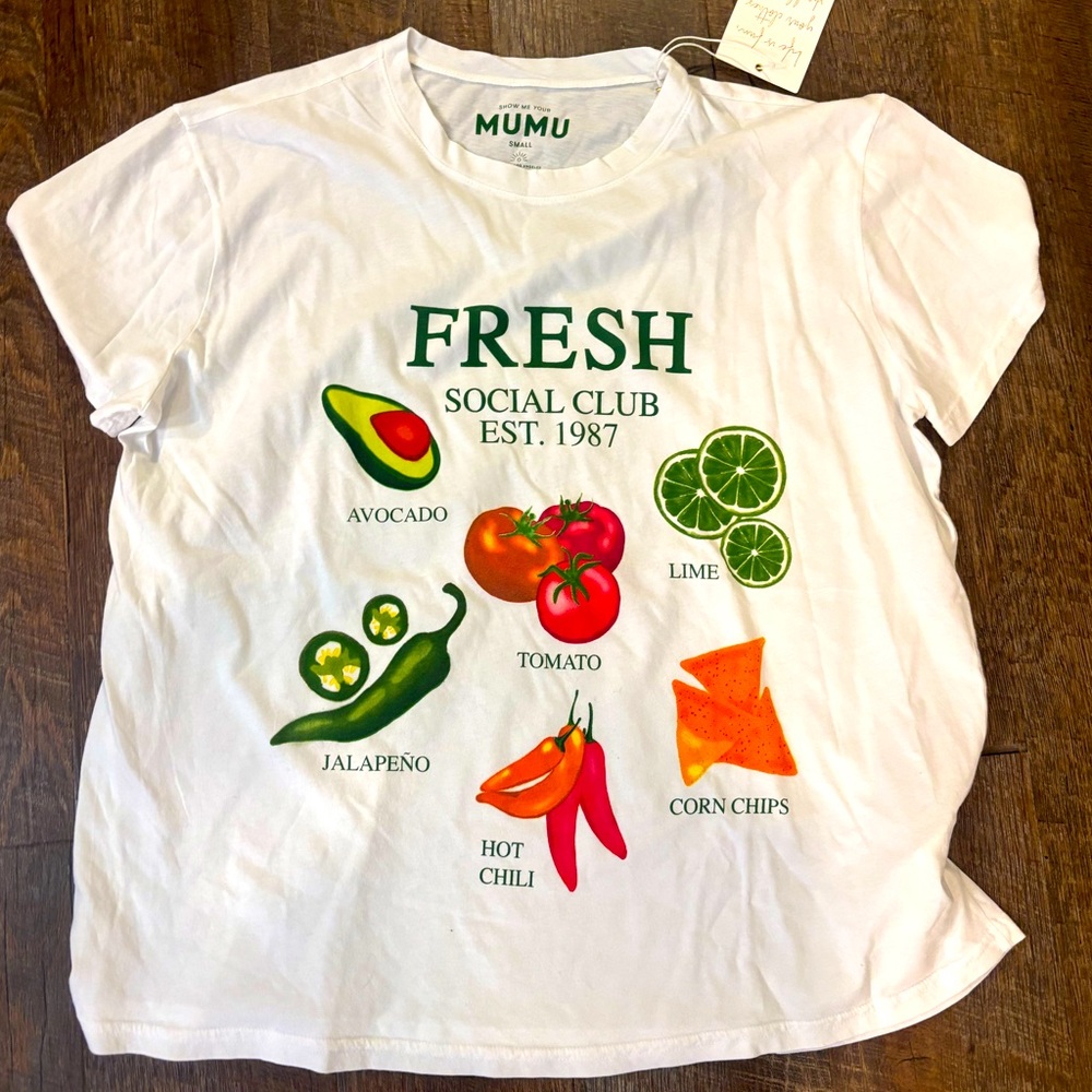 Show Me Your MuMu | Thomas Tee | Fresh Social Club Graphic Tee - Small